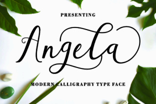 Angela Script: Elegant Handwritten Fonts for Modern Web Design