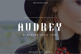 Audrey: A Modern Serif Typeface for Editorial Design