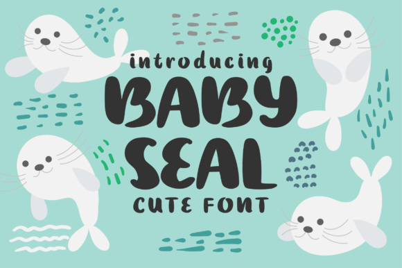 Baby Seal: The Cute Handwritten Font for Playful Brand Identity