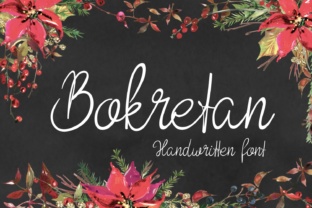 Bokretan: The Light Girly Handwritten Font for Boutique Branding