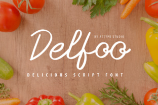 Delfoo: The Stylish Handwritten Typeface for Campaign Clarity