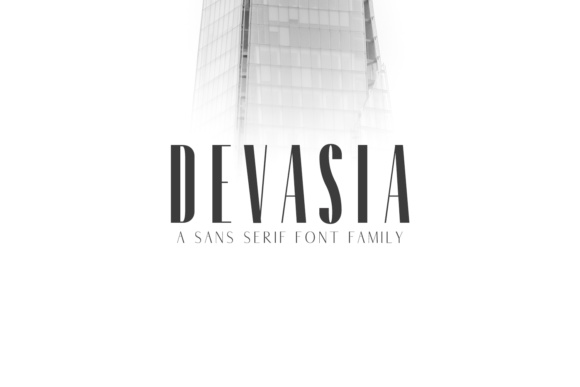 Devasia Typeface: A Rounded Sans Serif for Craft Brands