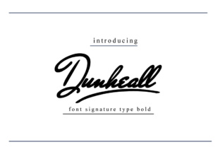 Dunheall: A Premium Script Handwritten Font Review