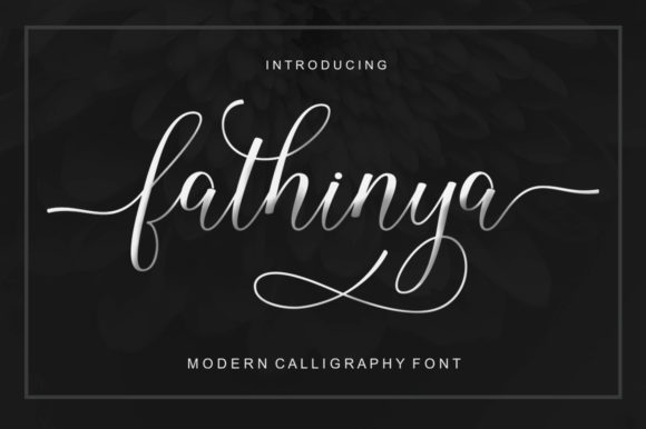 Fathinya: A Script Handwritten Font for Elegant Branding
