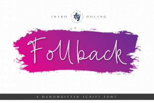 Follback: The Elegant Script Font for Modern Branding