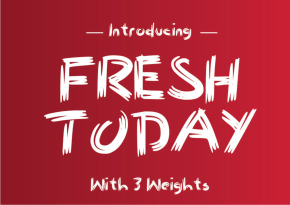 Fresh Today Typeface: Handwritten Script for Digital Branding