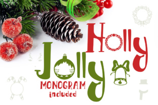 Holly Jolly: A Festive Script Handwritten Font for Seasonal Design