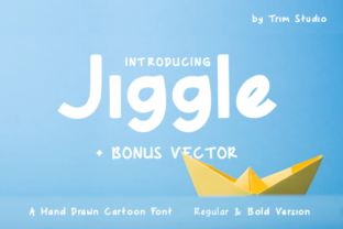 Jiggle Font Review for Playful Campaign Graphics
