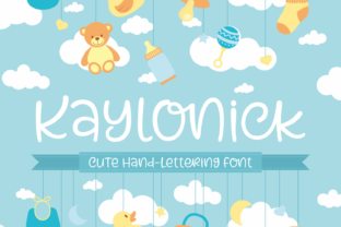 Kaylonick: A Sweet Script Handwritten Font for Playful Campaigns