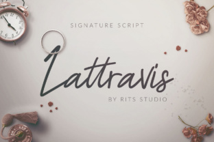 Lattravis Script Free Download: A Premium Handwritten Font