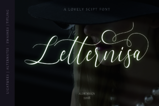 Letternisa Script: A Stylish Handwritten Typeface for Modern Branding
