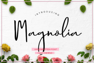 Magnolia Hand: A Sweet Calligraphy Font for Branding and Logos