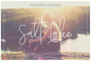 Salt Lake Typeface: Modern Handwritten Fonts for Editorial Design
