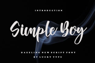 Simple Boy Font Review: A Modern Script for Handmade Brands