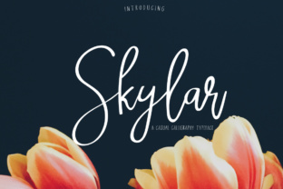 Skylar Script Handwritten Font for Modern Brand Identity