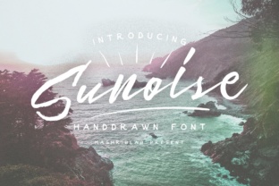 Sunoise: A Modern Script Handwritten Font for Digital Branding