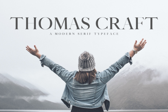 Thomas Craft: A Sophisticated Modern Serif for Branding and Headlines