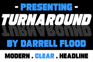 Turnaround: A Modern Sans Serif Font for High-Impact Web Design