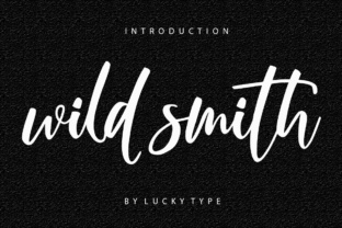 Wild Smith: The Modern Script Font for Trendy Campaigns